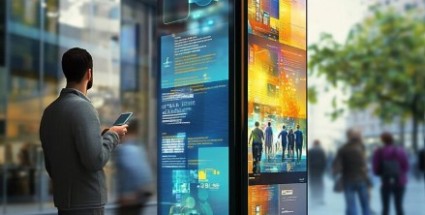 Digital signage solutions featuring LED displays, video walls, interactive screens and digital advertising systems.